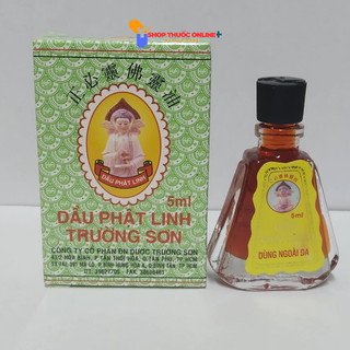 Dầu phật linh Trường Sơn to lọ 5ml