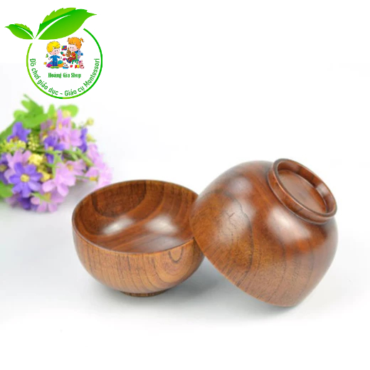 Bát gỗ, chén gỗ thực hành cuộc sống