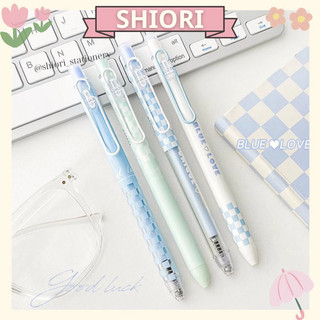  Bút Gel Đen Bấm MURA Blue Love Ngòi Kim 0.5 mm Bút Mực Gel Mura Mới Nhất 