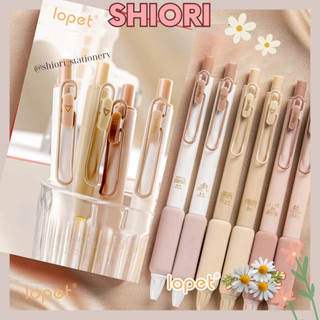  BÚT GEL LOPET-1303 TRƯỜNG ĐẠI HỌC Màu Pastel Hot Trend Bút Bi Nước Ngòi 0.5mm 