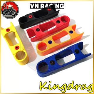 Cao su gắp Exciter Sirius Satria Wave Winner Jupiter Dream loại ngắn mẫu Kingrag lắp đặt phải khoan