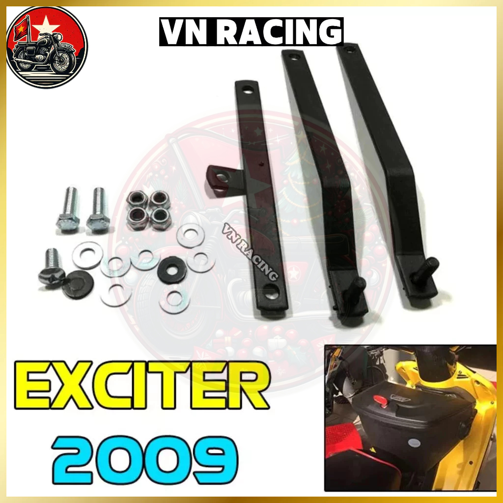 Pát gắn thùng giữa Givi Exciter 2009 chính hãng, bát gắn thùng Givi Ex2009
