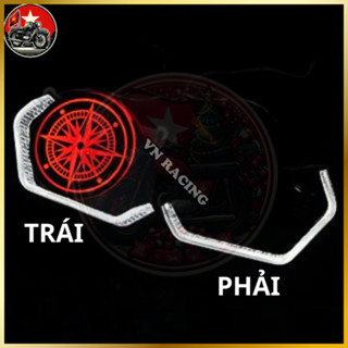 Vòng 3D Chữ C Led Mắt Quỷ Gắn Cho AB, WINNER X, Vario,...