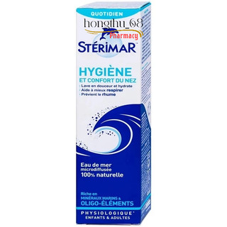 Xịt muối biển Sterimar Pháp cá heo chai 50ml