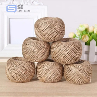 Cuộn 100 mét dây thừng dây gai trang trí hanmade.