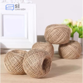 Cuộn 100 mét dây thừng dây gai trang trí hanmade.