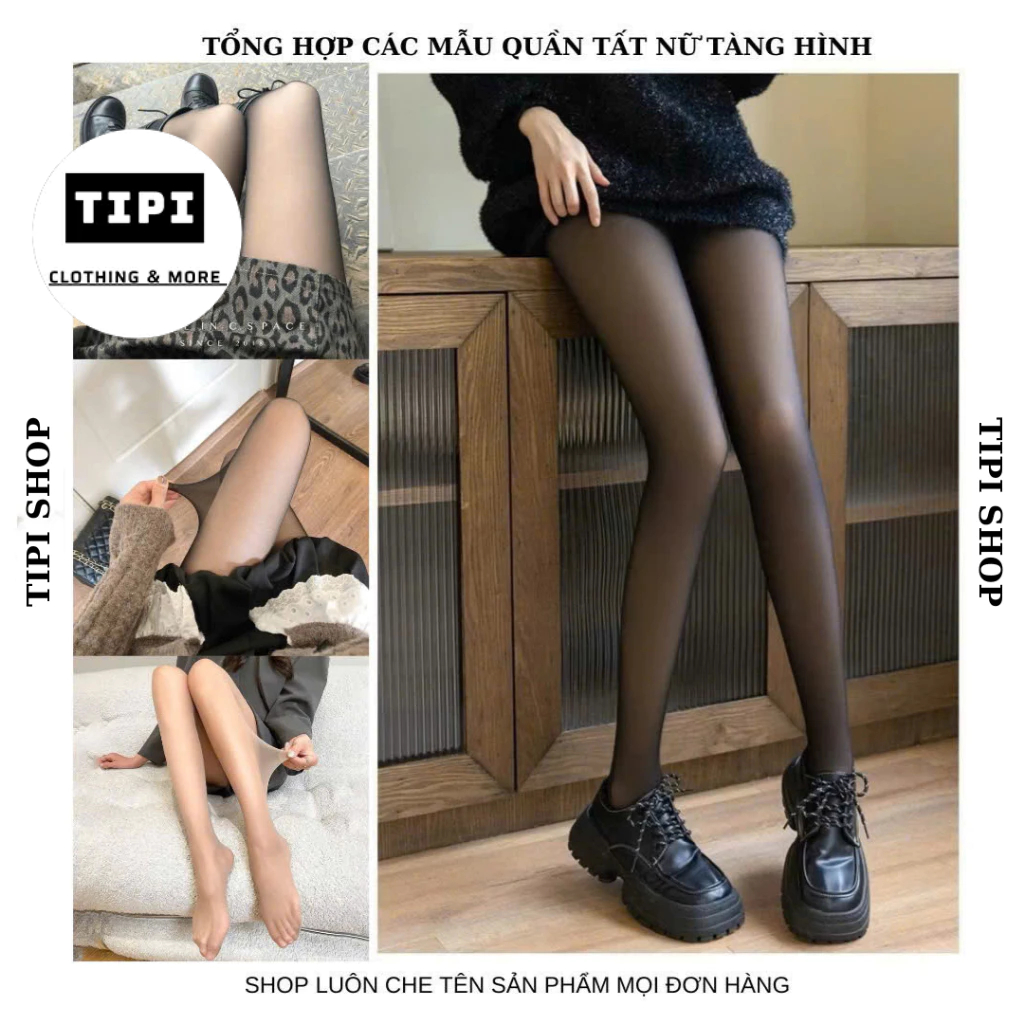 Quần tất giấy siêu trong siêu dai che khuyết điểm thon chân tệp da H2
