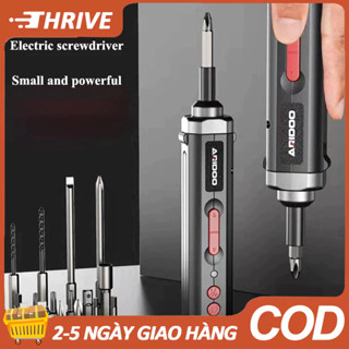 Tua vít điện mini Tua vít không dây Dụng cụ điện cầm tay Máy khoan điện Tua vít thông minh