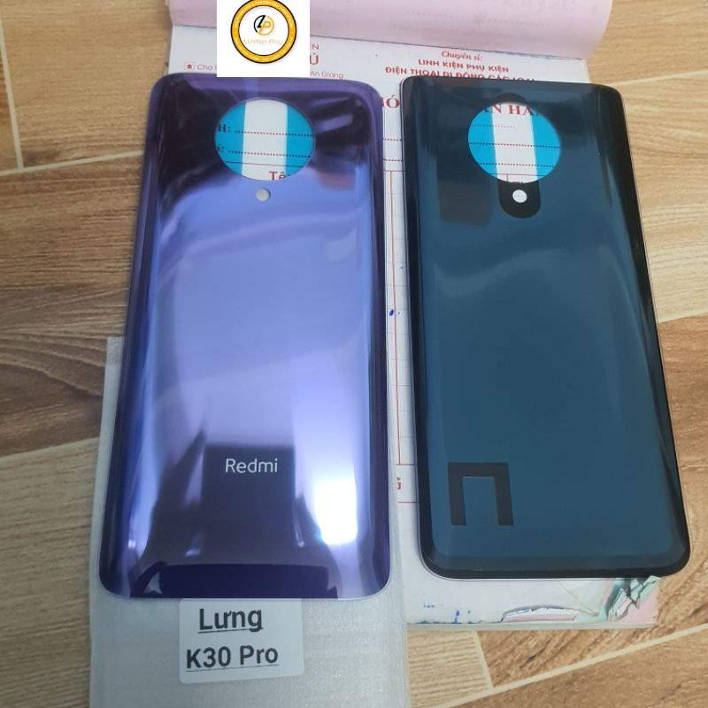 Nắp lưng xiaomi redmi K30 pro bao test(lưng kính)