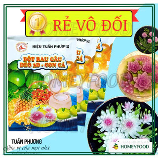 1 Gói Bột rau câu dẻo 3D - Con cá (10g)