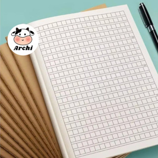 (Loại dày) Vở luyện viết tiếng Trung Nhật Hàn, tập viết chữ Hán, in ô vuông rõ nét giấy đẹp