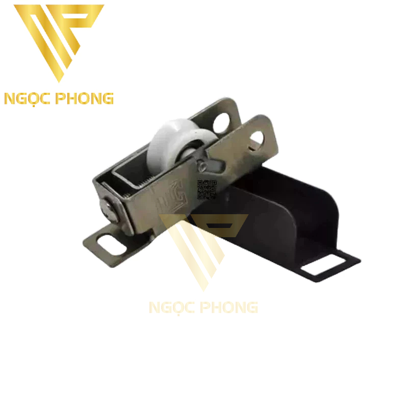 Bánh xe lùa đơn inox nhôm xingfa - Bánh xe ray trượt đơn hệ 55 Thấp