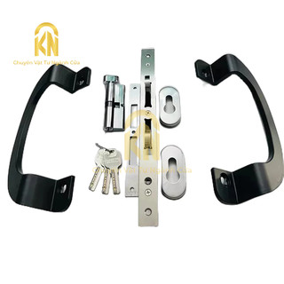 Bộ khoá cửa lùa xingfa tay khoá C hệ 55 xingfa