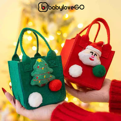 Túi xách noel cho bé, phụ kiện thời trang, trang trí noel giáng sinh cho bé