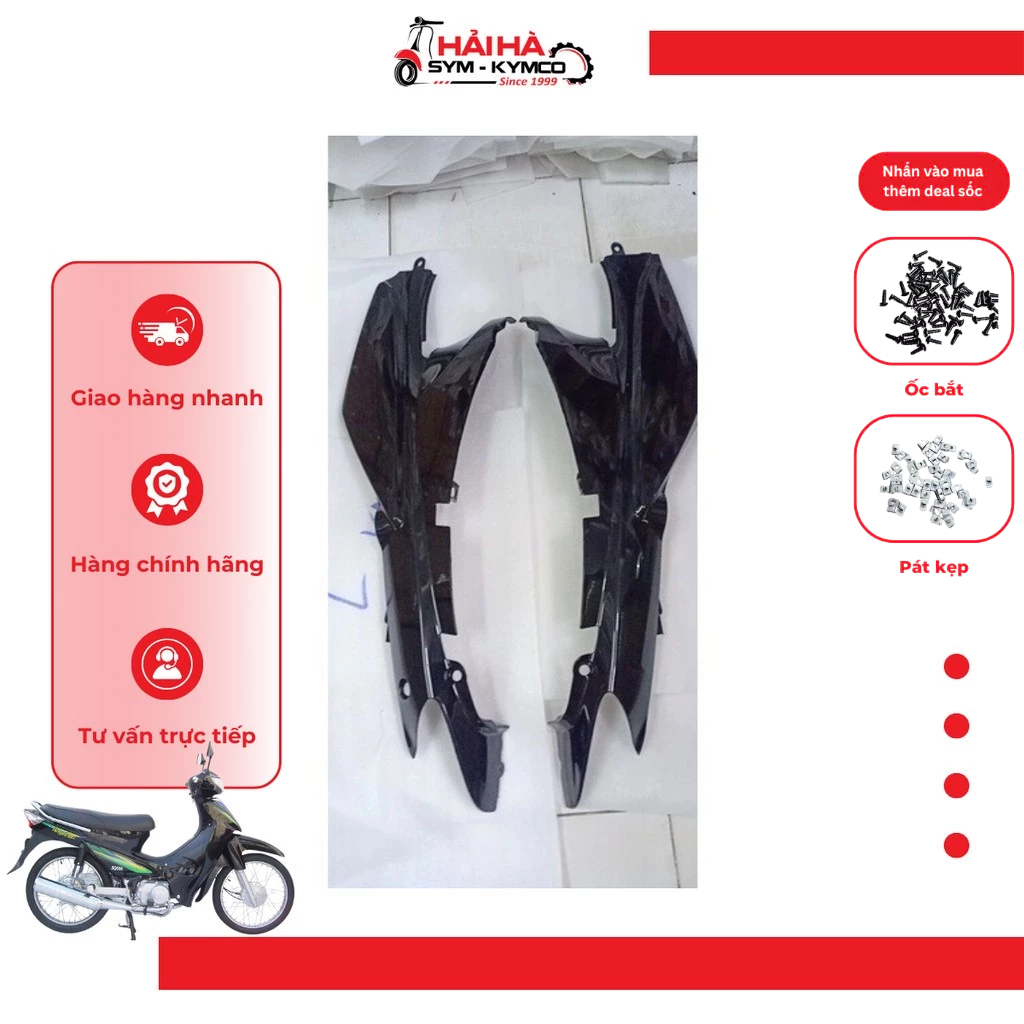 Cốp sườn Angel 100cc mã VA2 [Chính hãng SYM]