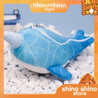 [sẵn] móc nhồi bông cá voi TARTAGLIA childe 10cm chính hãng genshin impact official