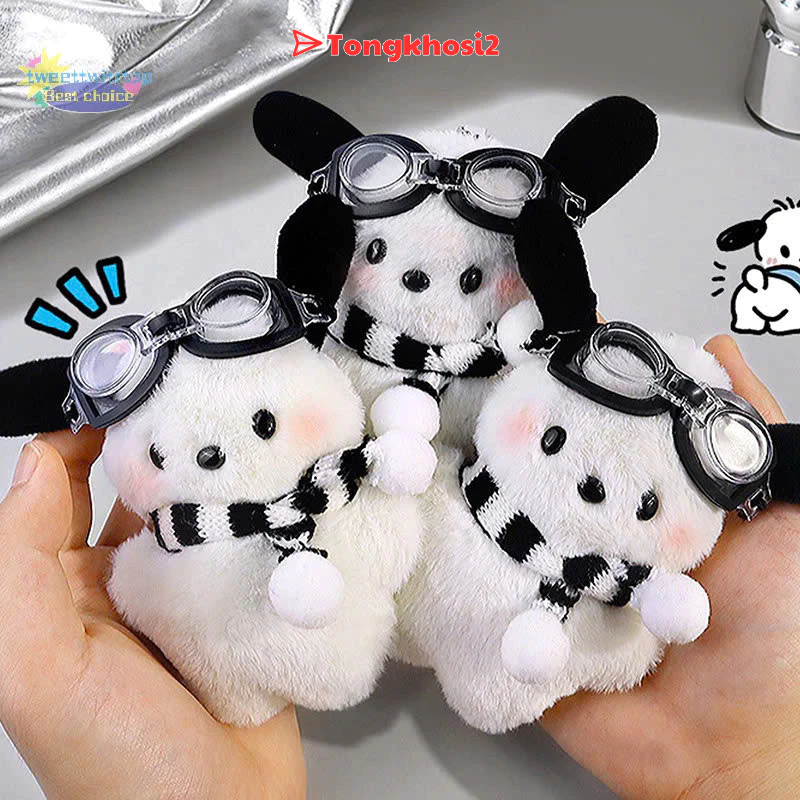 PVN67305 Mc khóa chó pochacco hoạt hình búp bê túi mặt dây chuyền tongkhosi2