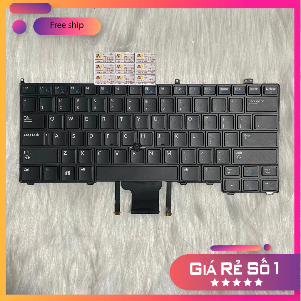 bàn phím Dell Latitude 12 7000 E7240 E7420 E7440 7420 7240 7440. Sale