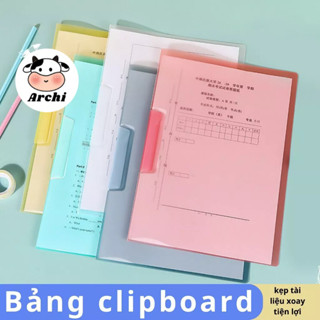 Kẹp đựng tài liệu học sinh Bìa file lưu trữ, Gáy Xoay