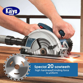 Kaiyo Lưỡi Cắt Gỗ 2 Chiều, đĩa Cưa Gỗ 4 inch 2 Mặt Siêu Cứng Lưỡi Cưa Cắt