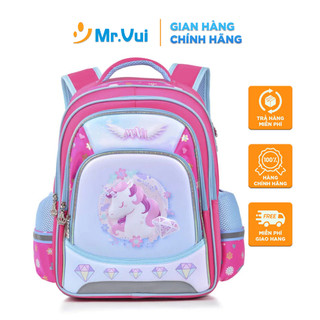 Balo học sinh mr vui blh840 bảo hành 24 tháng phù hợp bé lớp 3-5