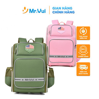 Balo chống gù mr vui blcg 855 bé trai và bé gái lớp 2-4