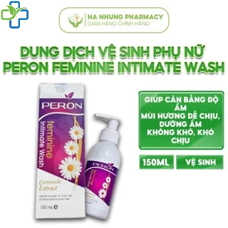 Dung dịch vệ sinh phụ nữ Peron Feminine Intimate Wash giúp làm sạch, khử mùi hôi (chai 150ml)