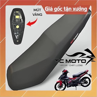 Yên 2 tầng Exciter 150 - Yên Ex150 mút Vàng