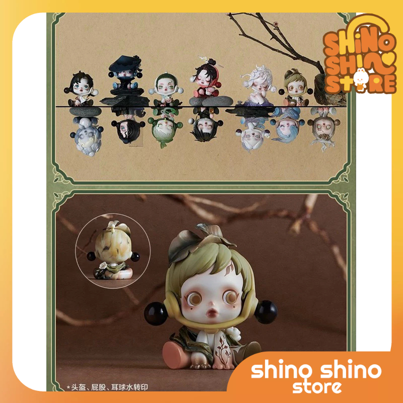 [order LẺ] MÔ HÌNH SKULLPANDA The Ink Plum Blossom GIAO NGẪU NHIÊN BLIND BOX CHÍNH HÃNG POPMART