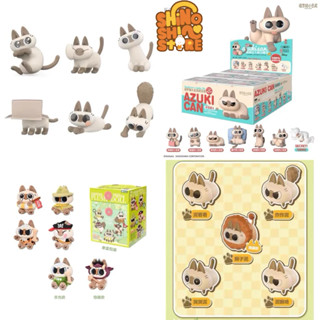 [sẵn+order LẺ] 1 mô hình giao ngẫu nhiên mèo azuki san daily life chính hãng blind box hộp mù