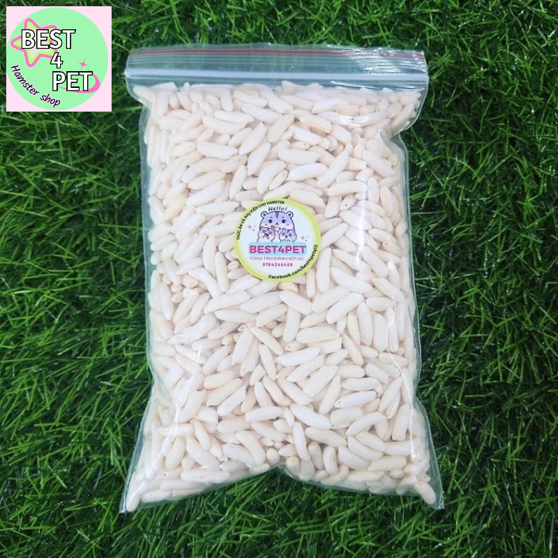 Cốm gạo thức ăn hamster
