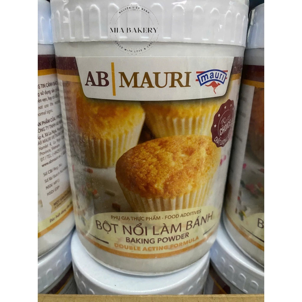 Bột nổi bột nở Baking Powder AB Mauri Hộp 1Kg ( Hàng Chính Hãng)