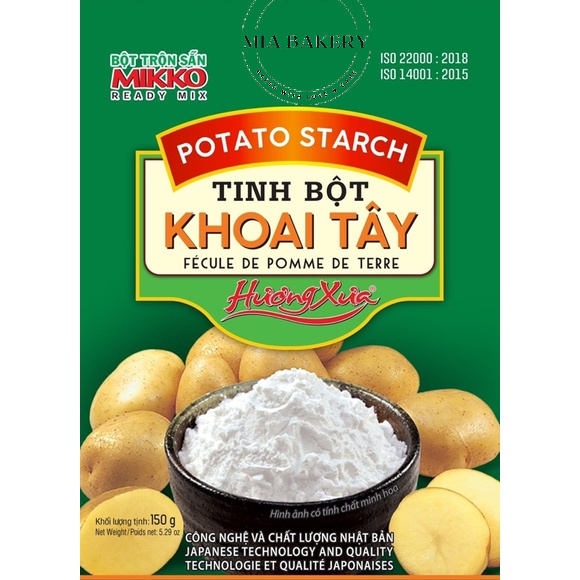 Tinh bột khoai tây 150g Mikko Hương Xưa - Chính Hãng Siêu Rẻ