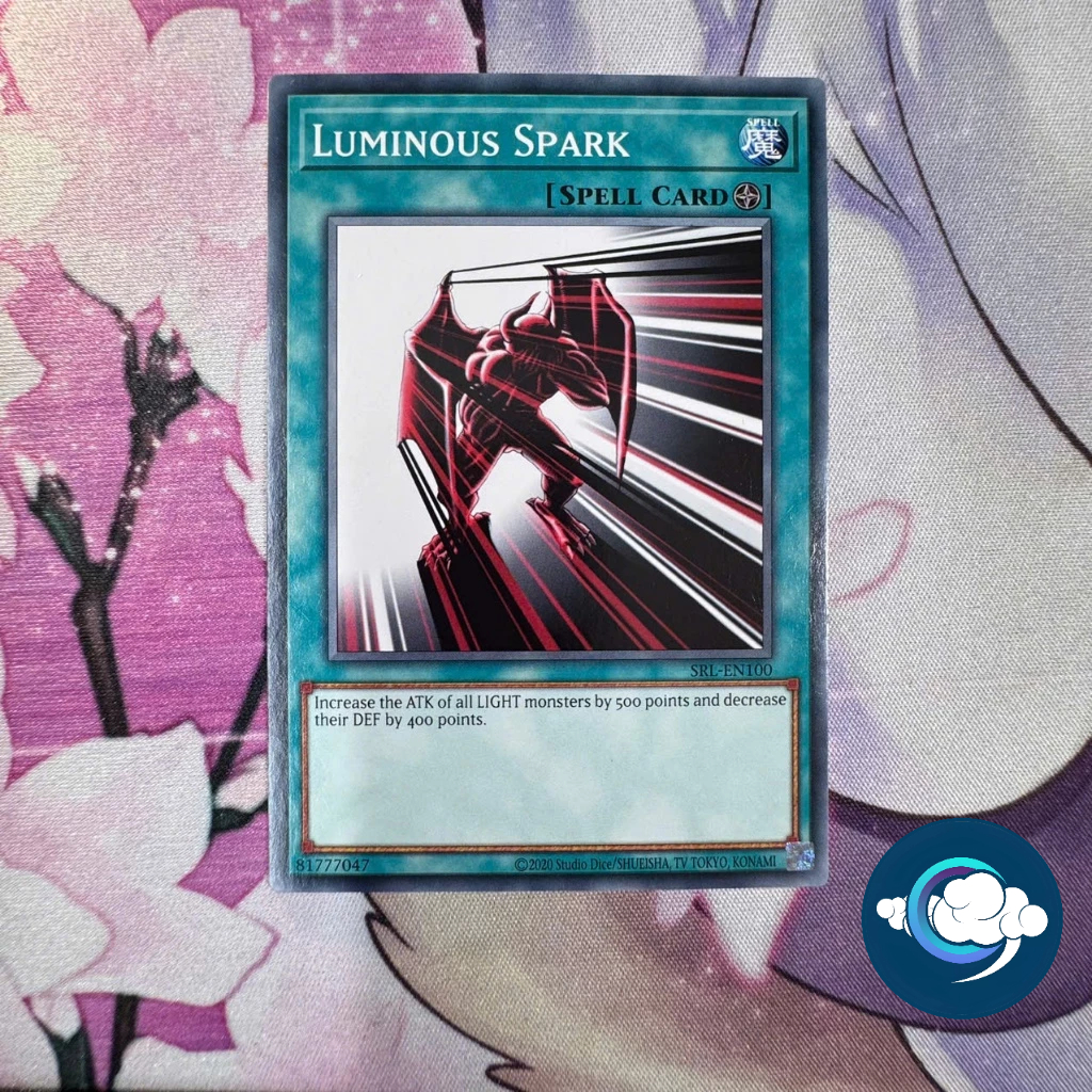 Yugioh Card - SRL-EN100; Luminous Spark; Common