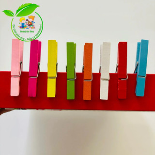 Set 50 Kẹp gỗ 7cm