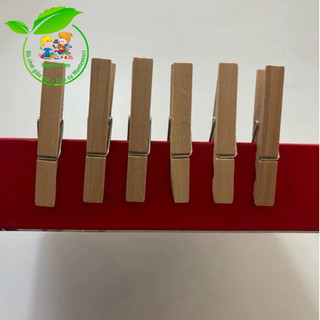 Set 50 Kẹp gỗ 7cm