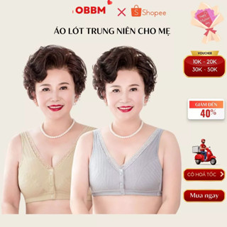 Áo lót cho người già mềm mát không gọng mặc dễ chịu_có hỏa tốc