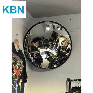 gương cầu lồi màu đen dùng làm trang trí, deco, phong thuỷ