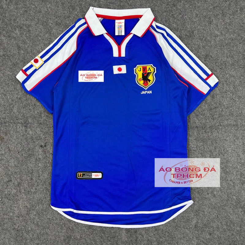 Retro.NHẬT 2000 - Áo Bóng Đá RETRO CLASSIC hàng Thái cao cấp - Retro.NHẬT bích2000tayTrắng