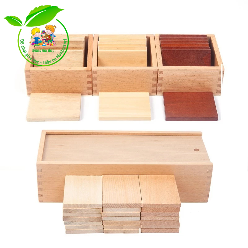 Tấm trọng lượng học phân biệt nặng nhẹ - Baric Tablets with Box