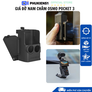 Giá đỡ nam châm dành cho Osmo Pocket 3 hít mạnh mẽ cố định góc quay