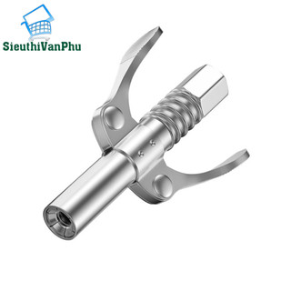 phụ kiện bơm mỡ: kẹp nhanh bơm mỡ bò 6 chấu, vòi bơm mỡ chịu áp