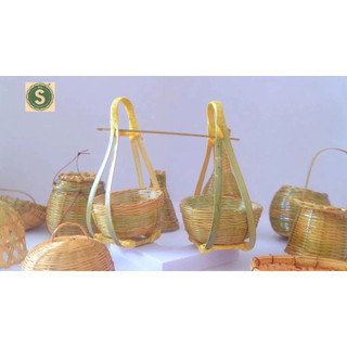 [Phụ kiện trang trí] [Phụ kiện chụp ảnh] Quang gánh tre trang trí