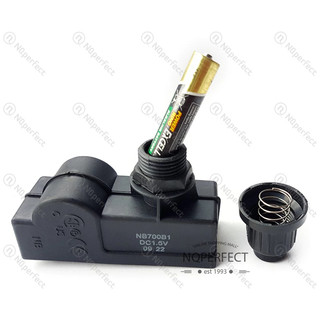 Combo Ic đa năng đánh lửa 2 lò 1,5V DC size AA/AAA (ghim giắc) + 2 dây sứ đánh lửa