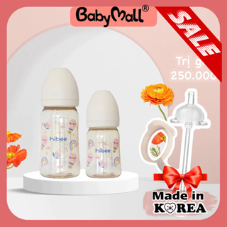 Bình sữa Hibee 8 van Hàn Quốc