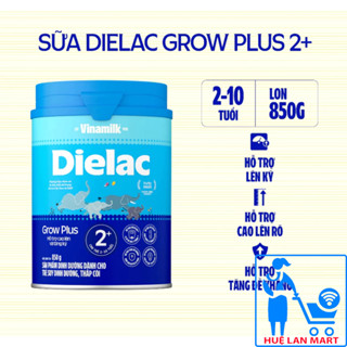 Sữa bột VINAMILK dielac grow plus đỏ 2+ sữa non colostrum 850g