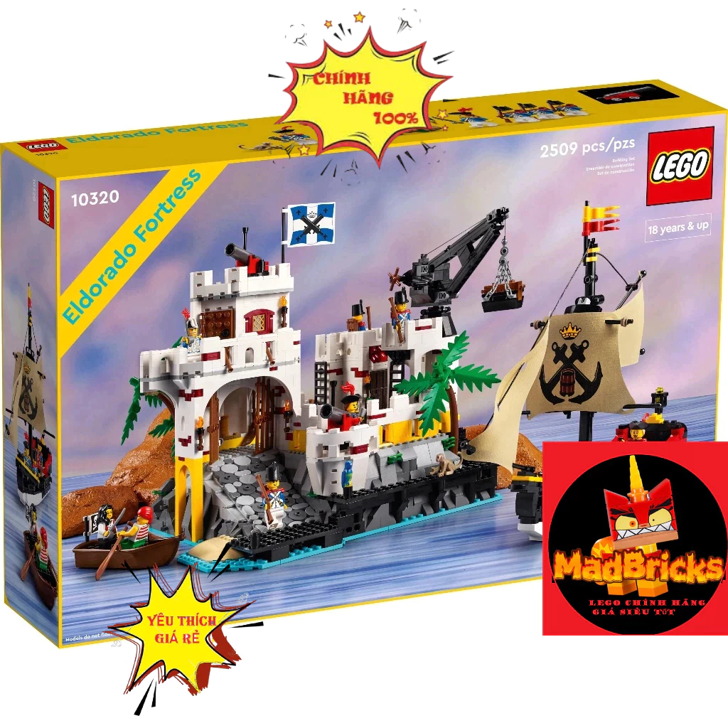 (HÀNG CÓ SẴN SIÊU RẺ ) LEGO 10320 PHÁO ĐÀI ELDORADO