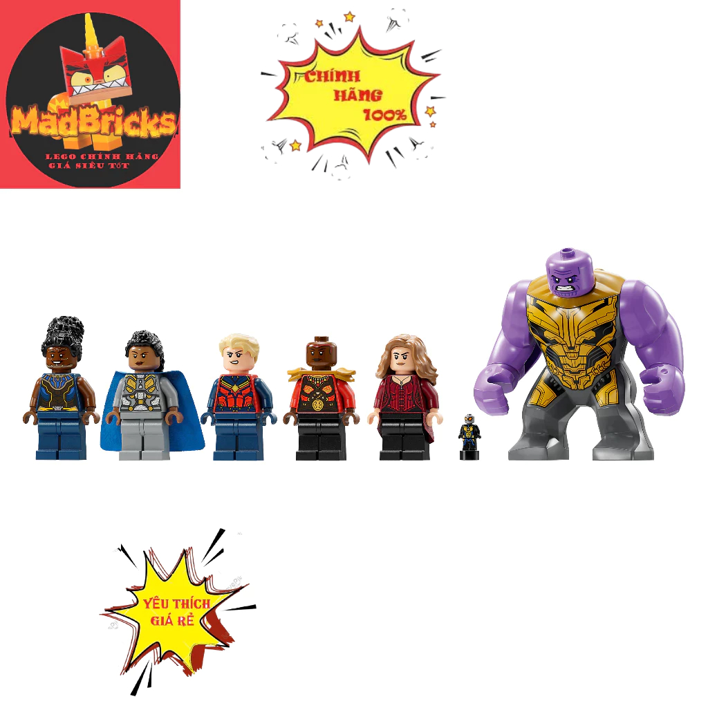 (LEGO MINI MARVEL 76266 ) TÁCH LẺ MINI