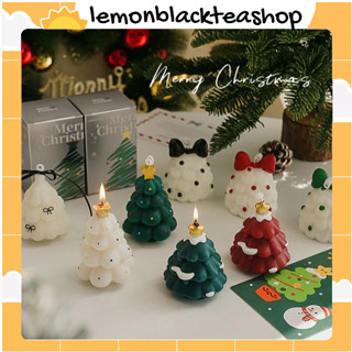   Quà Tặng Giáng Sinh  Nến Thơm Cây Thông Noel Merry Christmas Để Bàn Trang Trí 