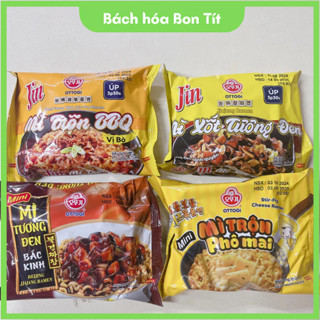 Mì Trộn Phô Mai Ottogi 80g/ Mì Tương Đen Bắc Kinh/ Mì Trộn BBQ/ Mì Xốt Tương Đen